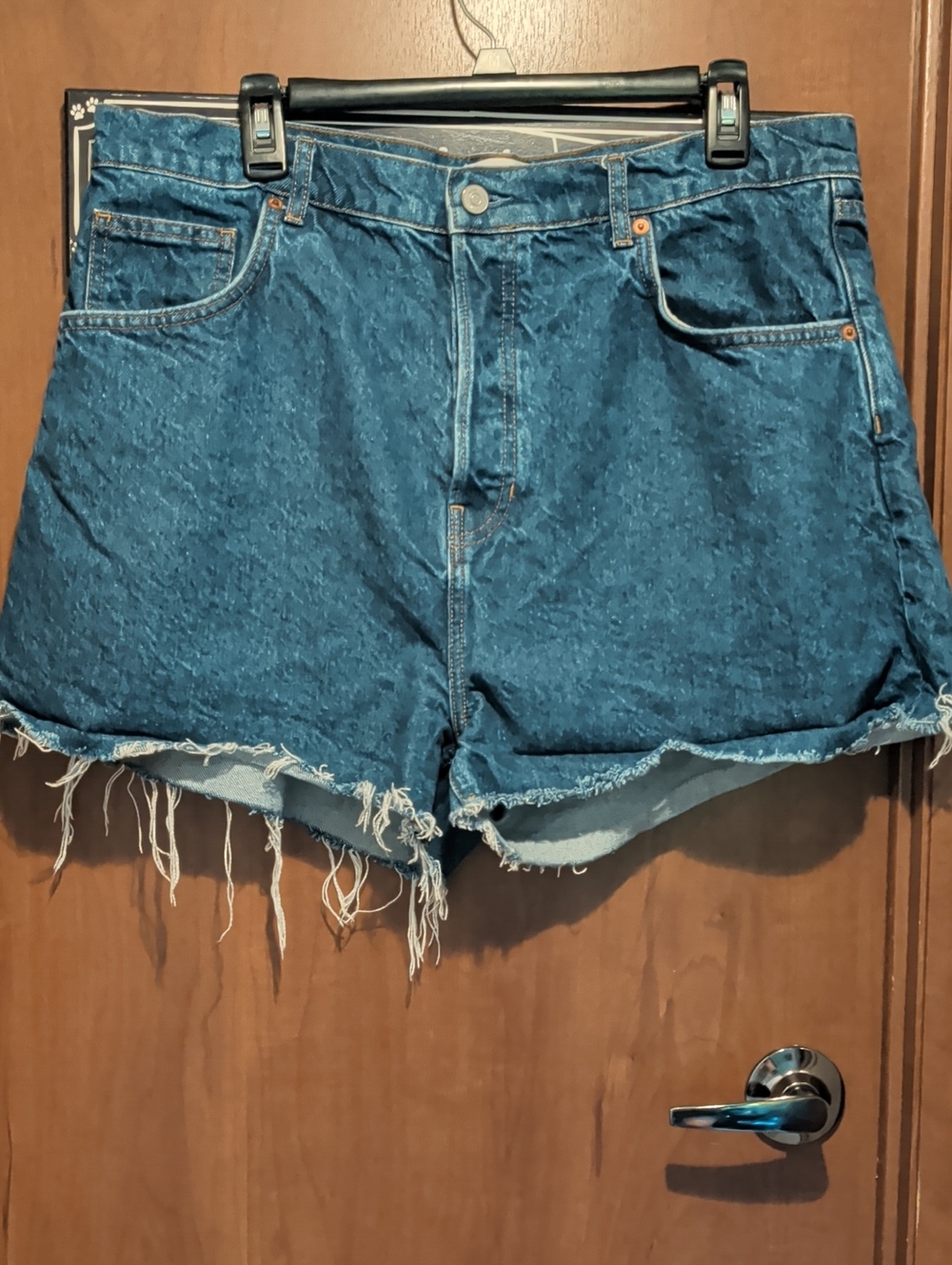 Reformation Classic High-Waist Women's Denim Shorts - Blue